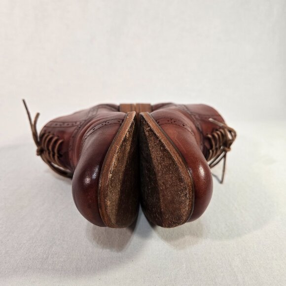 Cole Haan Mackenzie Brown Leather Oxford Shoes - Picture 10 of 16